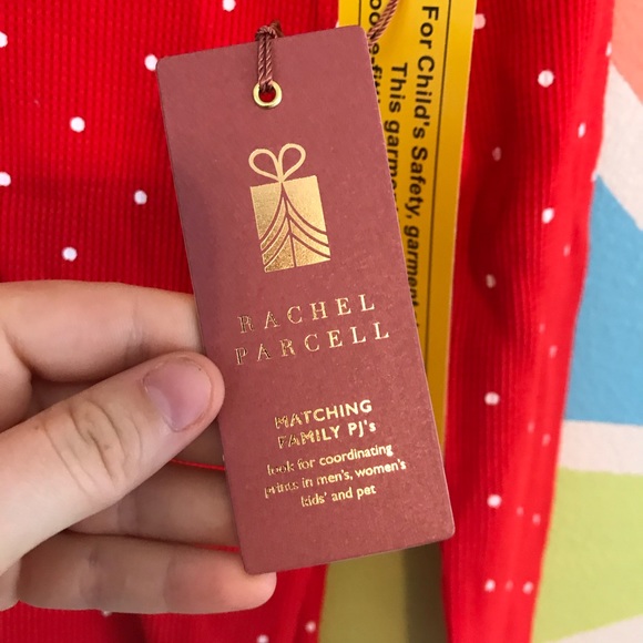 Rachel Parcell Red Dot Thermal Two-Piece Pajamas - Picture 4 of 5